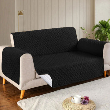 Ultrasonic Sofa Cover - Black