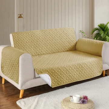 Ultrasonic Sofa Cover - Beige