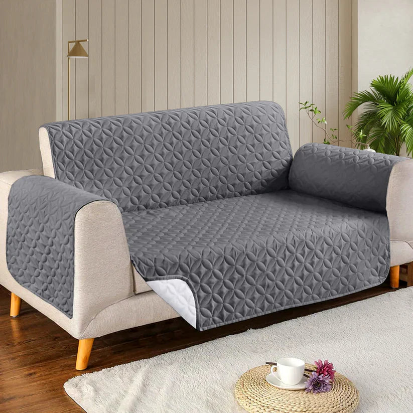 Ultrasonic Sofa Cover  - Grey