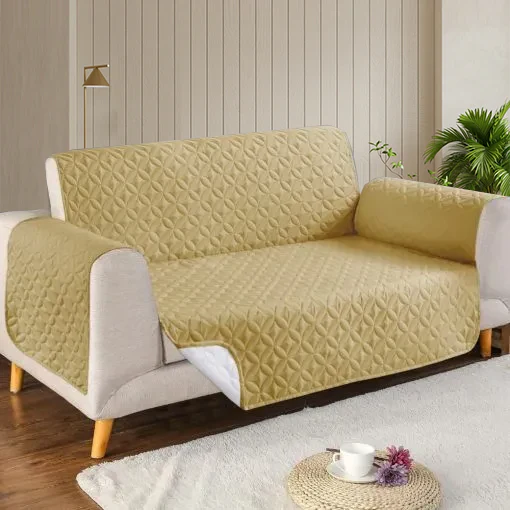 Ultrasonic Sofa Cover - Beige