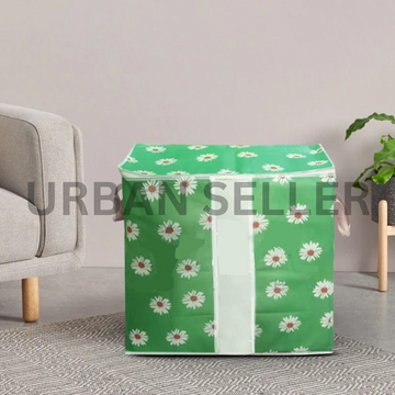 Non Woven Floral Storage Bag - Green