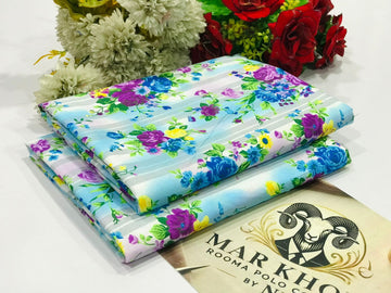 POLO COTTON PRINTED  2PC [ SALE OFFER ] PC-133