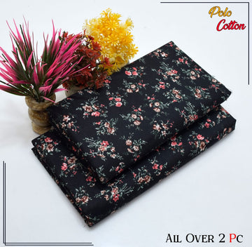 POLO COTTON PRINTED  2PC [ SALE OFFER ] PC-09