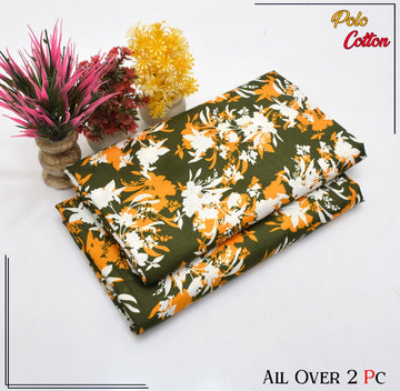 POLO COTTON PRINTED  2PC [ SALE OFFER ] PC-27
