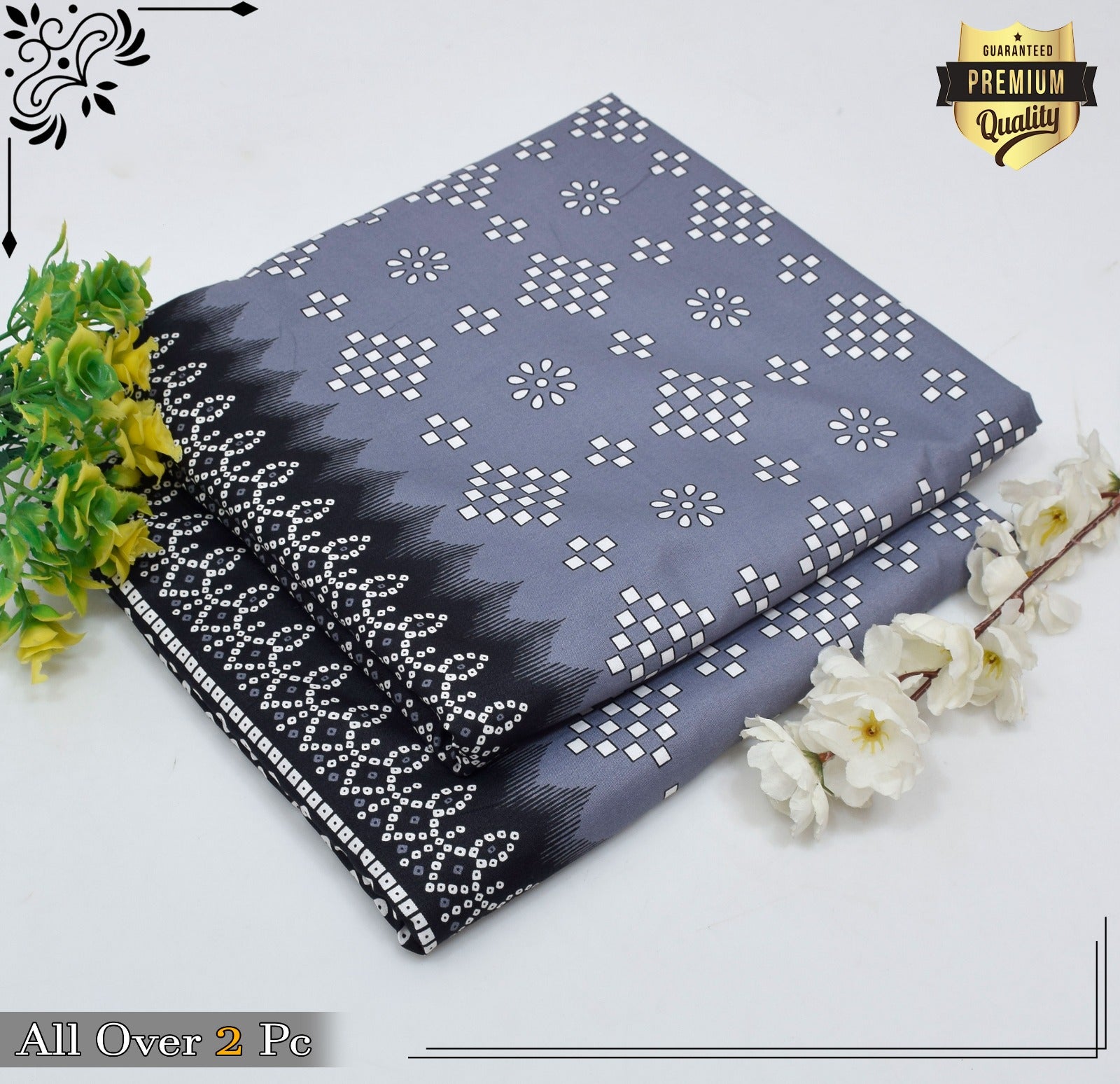 POLO COTTON PRINTED  2PC [ SALE OFFER ] PC-249