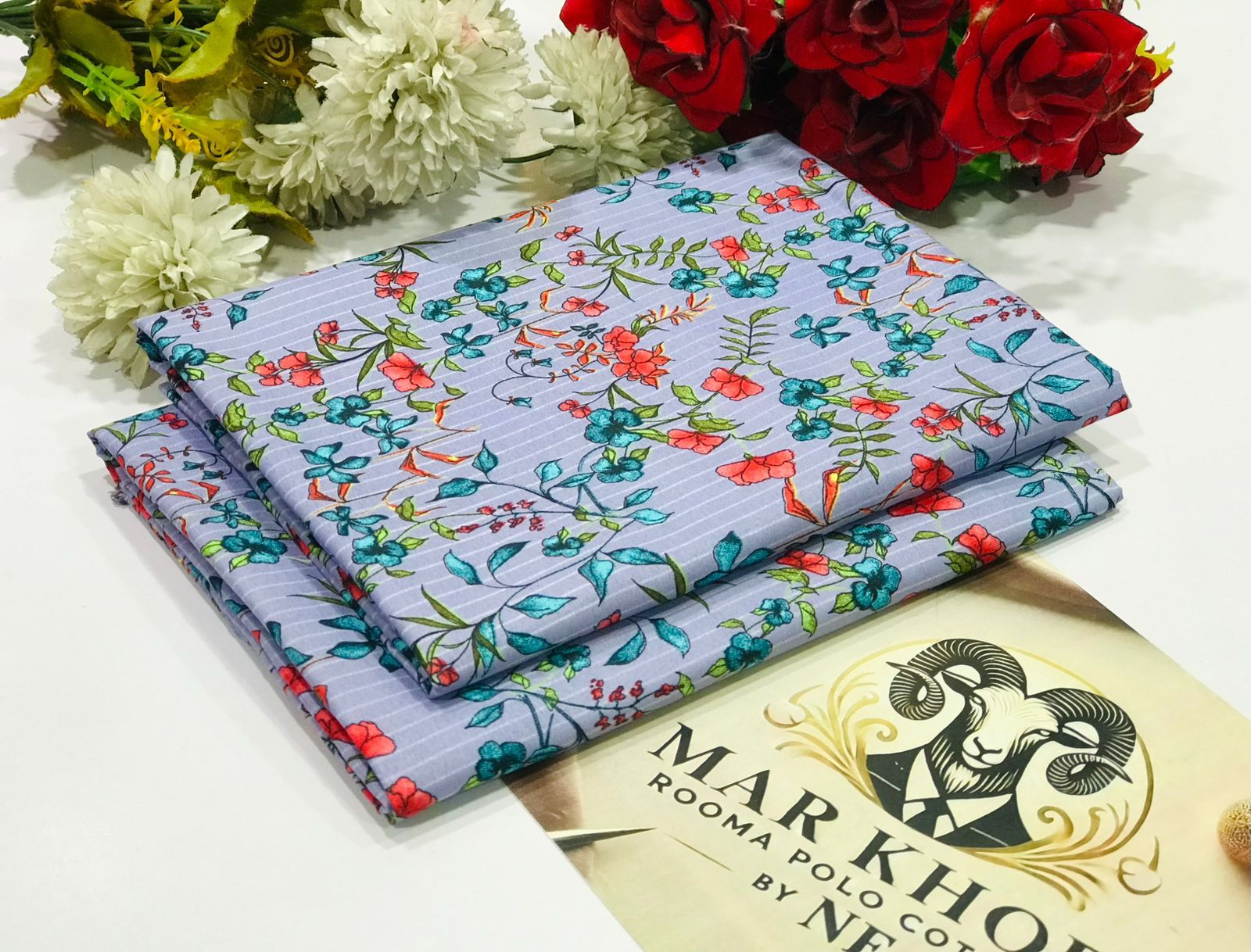 POLO COTTON PRINTED  2PC [ SALE OFFER ] PC-244