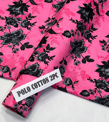 POLO COTTON PRINTED  2PC [ SALE OFFER ] PC-121
