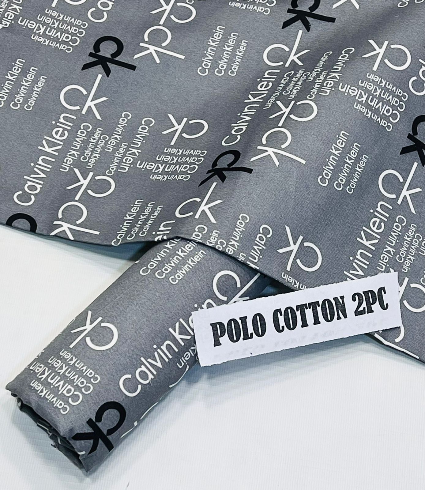 POLO COTTON PRINTED  2PC [ SALE OFFER ] PC-302