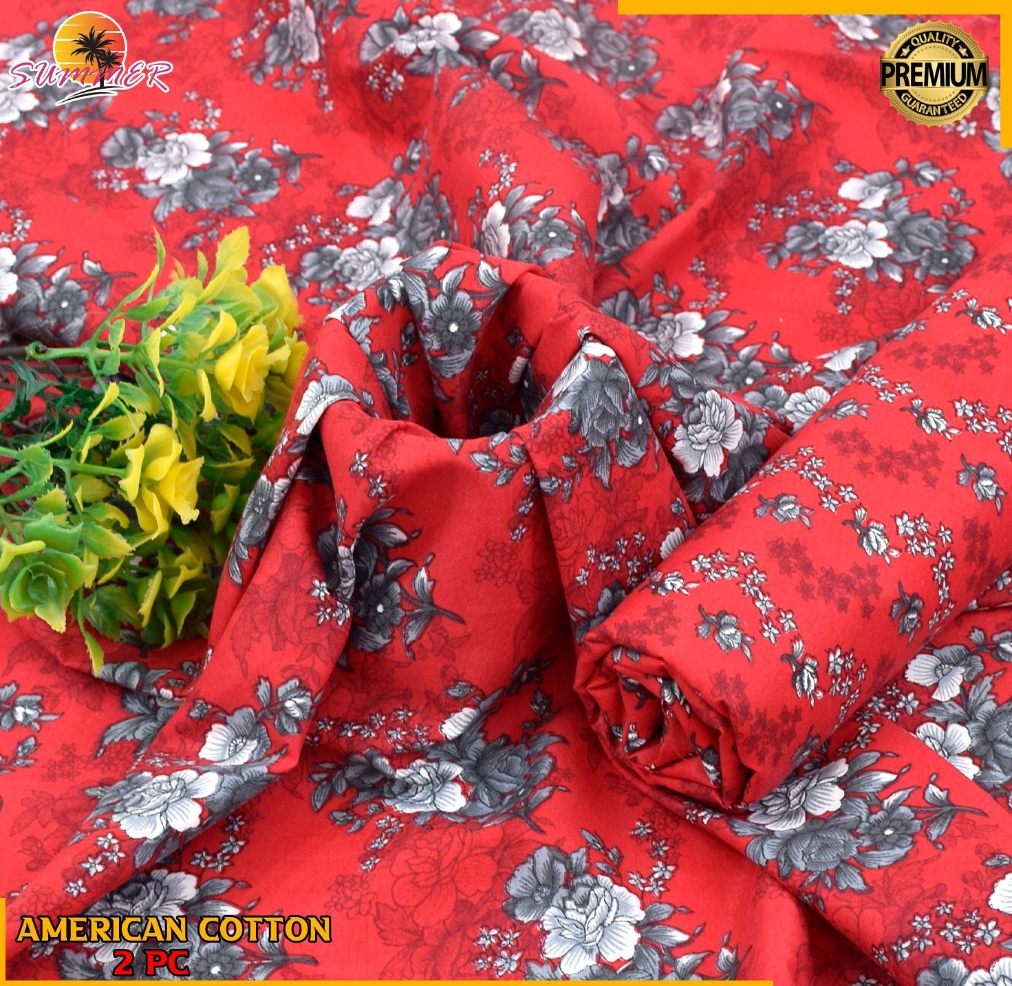 POLO COTTON PRINTED  2PC [ SALE OFFER ] PC-314