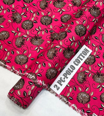 POLO COTTON PRINTED  2PC [ SALE OFFER ] PC-315