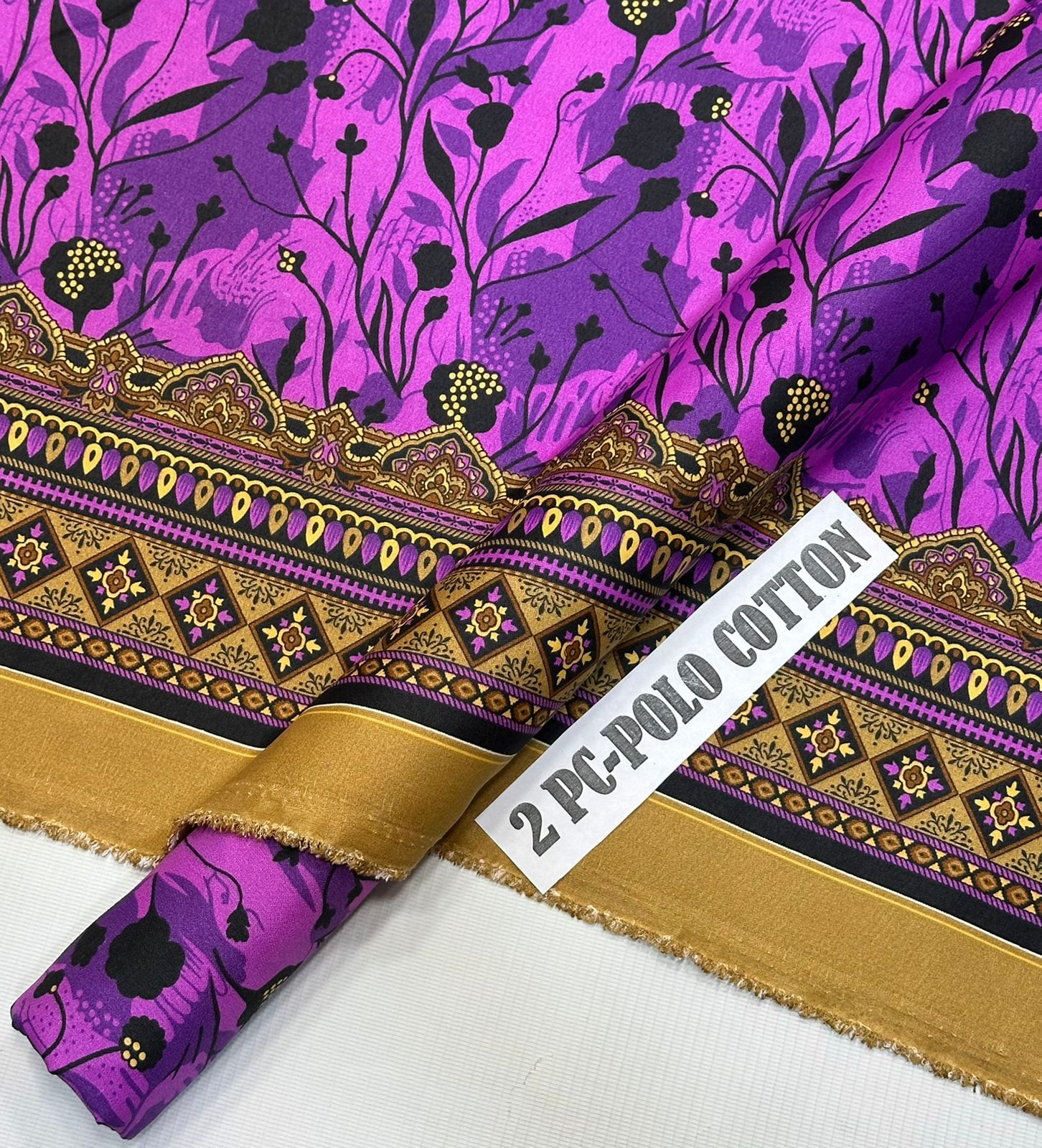 POLO COTTON PRINTED  2PC [ SALE OFFER ] PC-308