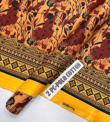 POLO COTTON PRINTED  2PC [ SALE OFFER ] PC-313