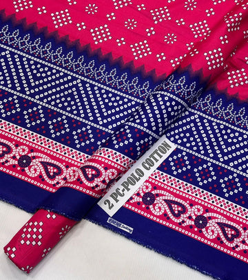 POLO COTTON PRINTED  2PC [ SALE OFFER ] PC-312