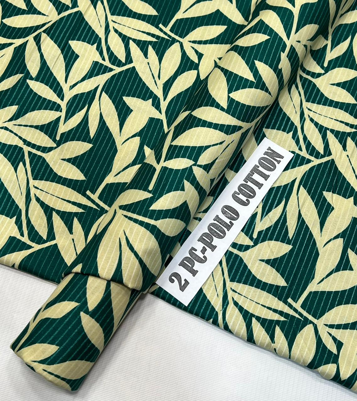 POLO COTTON PRINTED  2PC [ SALE OFFER ] PC-319