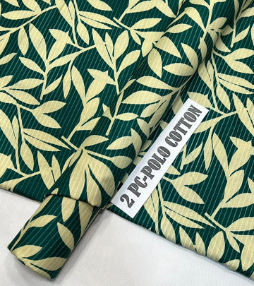 POLO COTTON PRINTED  2PC [ SALE OFFER ] PC-319