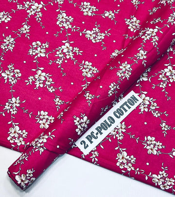 POLO COTTON PRINTED  2PC [ SALE OFFER ] PC-301