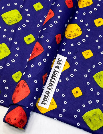 POLO COTTON PRINTED  2PC [ SALE OFFER ] PC-407