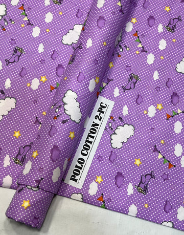 POLO COTTON PRINTED  2PC [ SALE OFFER ] PC-415