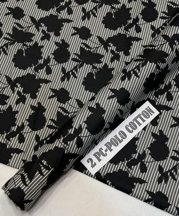 POLO COTTON PRINTED  2PC [ SALE OFFER ] PC-450