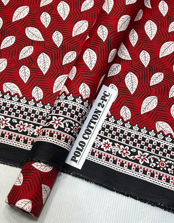 POLO COTTON PRINTED  2PC [ SALE OFFER ] PC-445